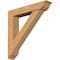 Ekena Millwork Traditional Traditional Smooth Bracket w/ Offset Brace, Western Red Cedar, 7 1/2"W x 40"D x 40"H BKT0806X40X40TRA01SWR - alternate 1